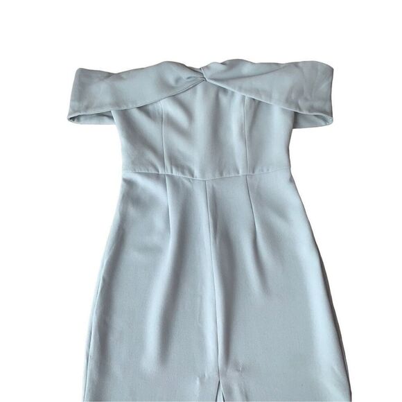 Lovers & Friends Danica Gown in Silver Blue - Picture 7 of 10